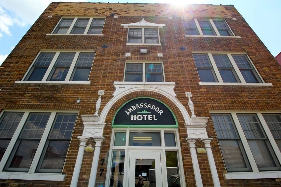 Located in historic building downtown on South Main