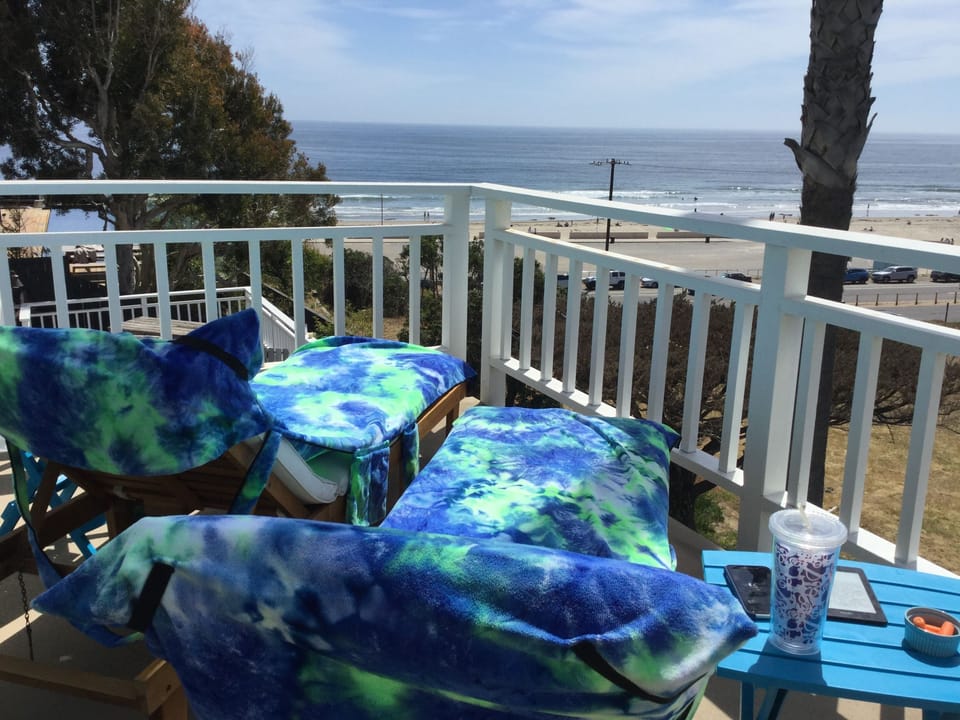 Primary bedroom deck great for sunning & taking in the views