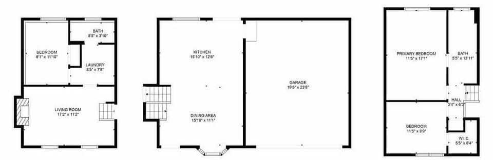 Floor plans of each 