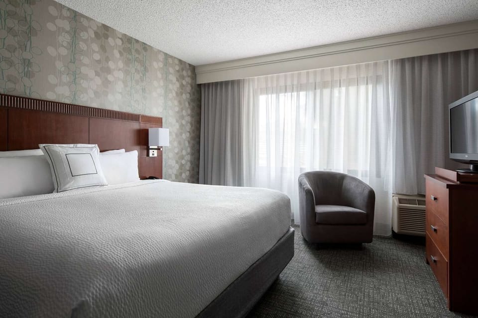 Settle into a bright, comfortable room with plenty of space.