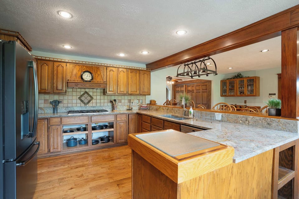 Warning: May inspire spontaneous cooking sprees and competitive bake-offs. Our kitchen is fully equipped for all your culinary adventures (or just ordering takeout, we don't judge!).