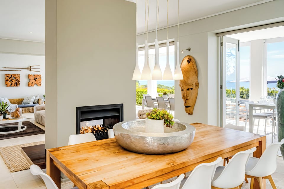 Inside dining area