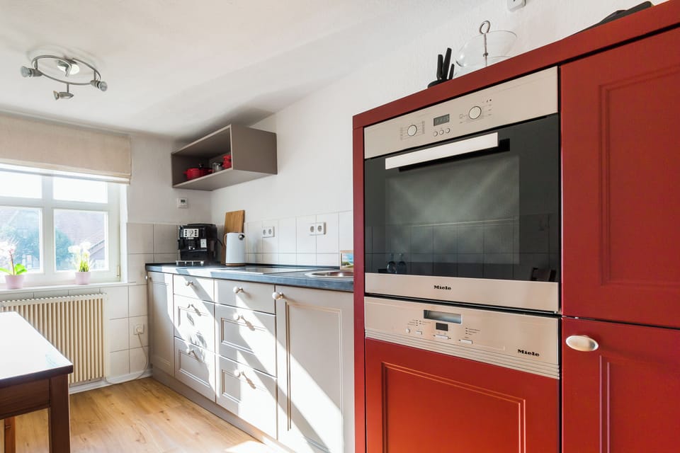 Modern Kitchen with Built-in Appliances