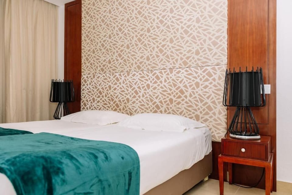 Bedroom. Interior and views may vary based on location and availability