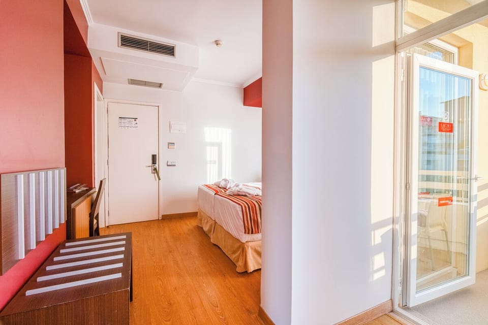 Step inside and feel the airy space leading outdoors.