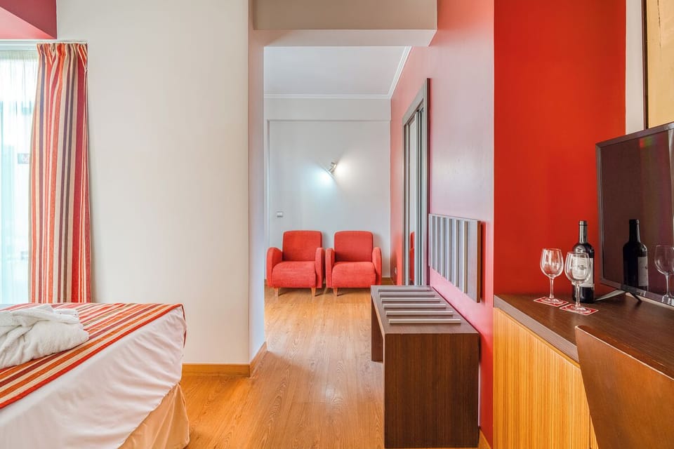 Settle in with in-room entertainment and a calm, cozy vibe.