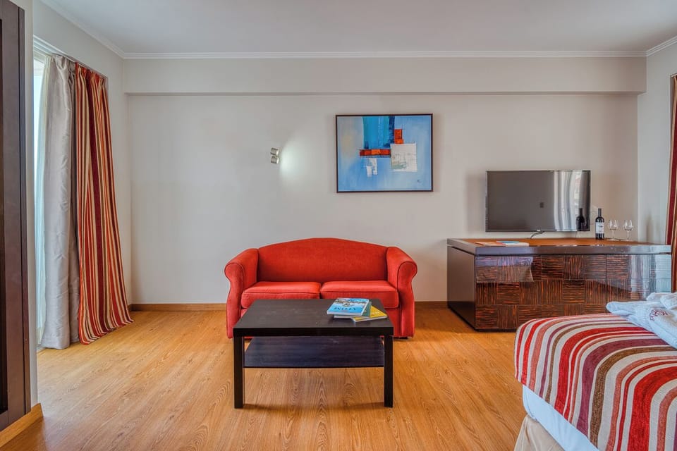 Lounge comfortably on the sofa between beach days and dinners.