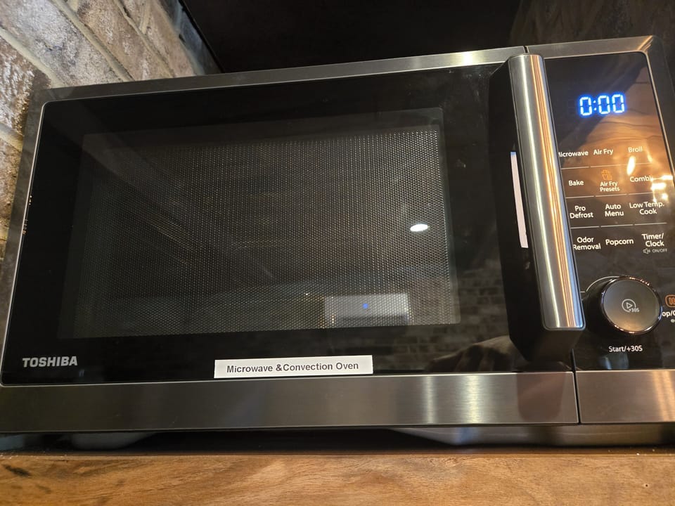 microwave and convection oven duo