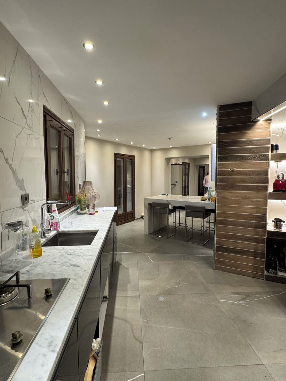 Indoor kitchen
