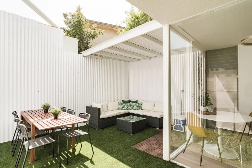 You will love the natural light that radiates through the living space from the private patio.