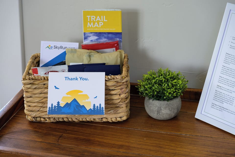 Enjoy complimentary snacks and local coffee