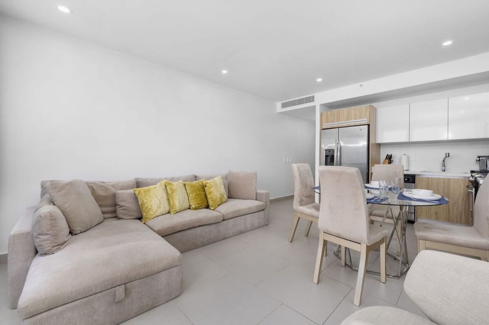 Open Concept Living-room - Kitchen