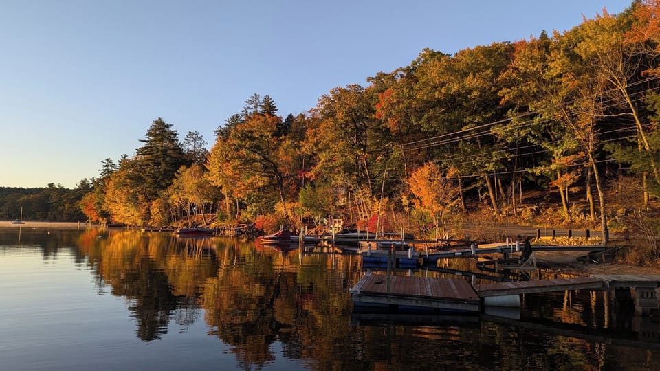 Fall on Squam is the place to be.