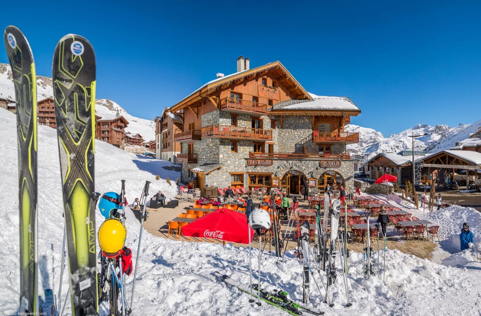 Clip in and go — direct piste access makes every ski day effortless from your residence.