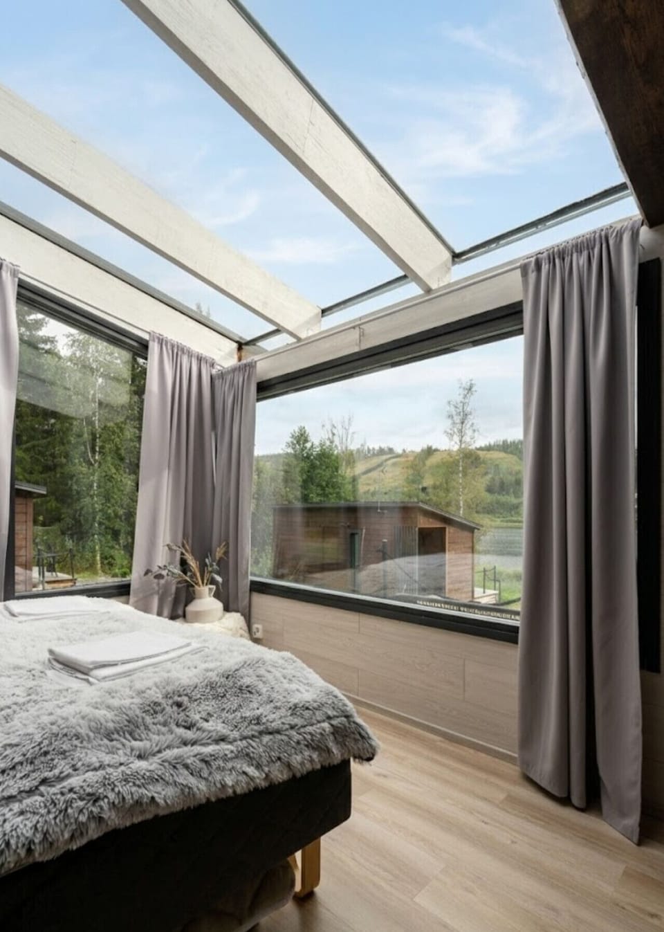 Enjoy the luxury of falling asleep under the stars and waking up to the gentle natural light of the surrounding forest.