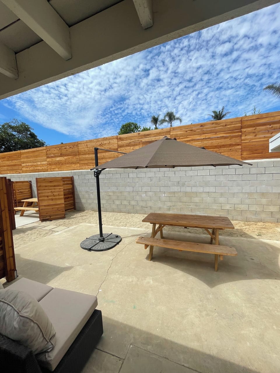 Outdoor dining