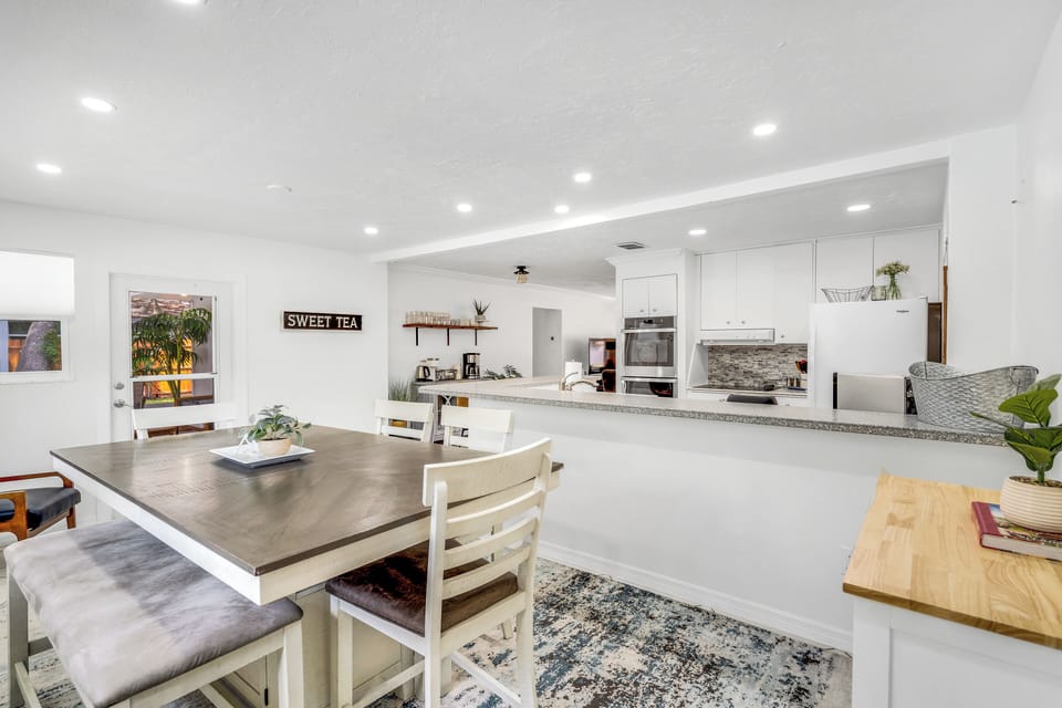 Dining room area