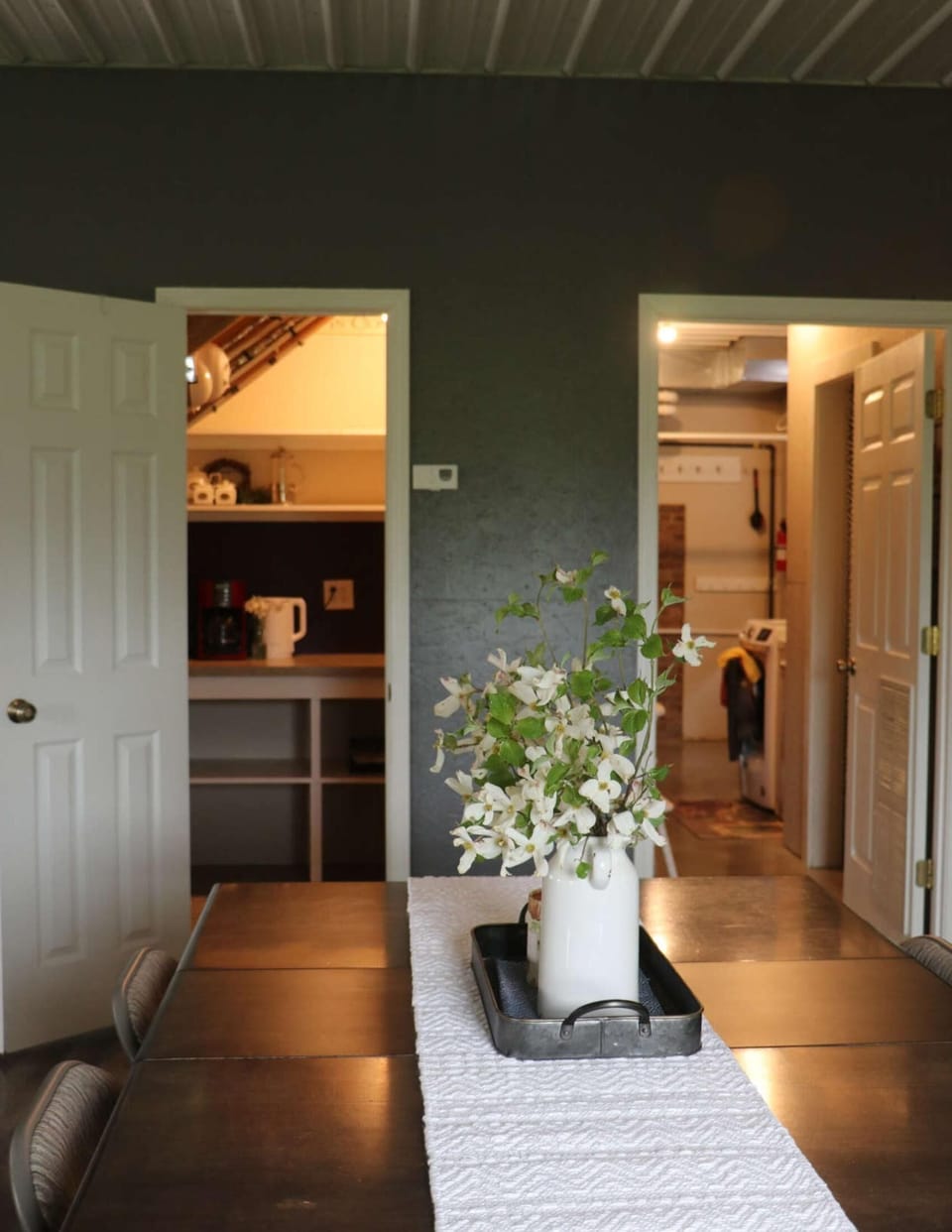 Pantry and laundry access