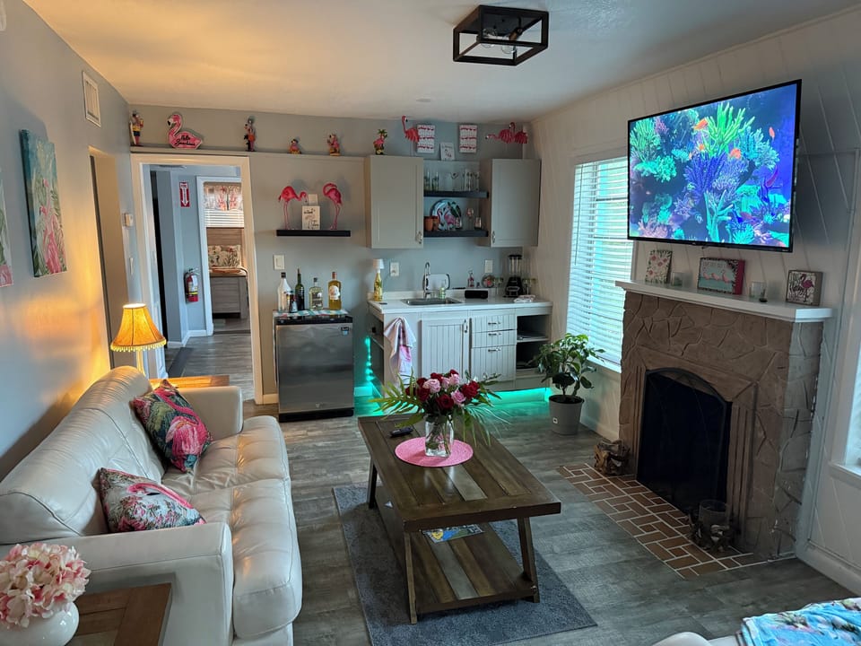 A very comfortable living room.