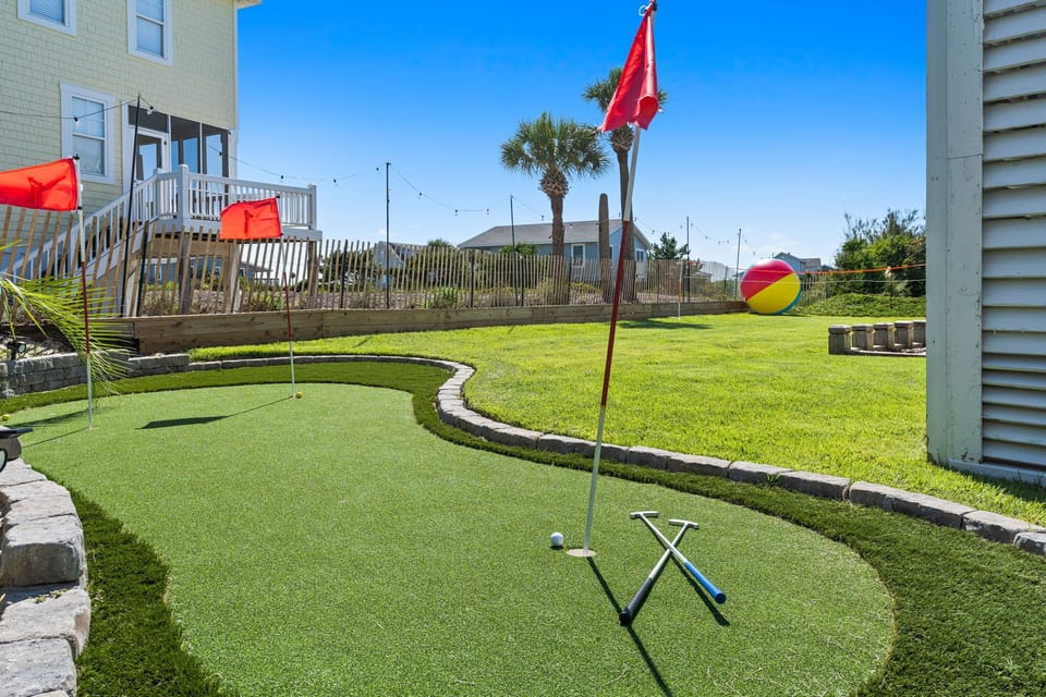 Putting Paradise: Enjoy fun-filled days practicing your swing in your private pu