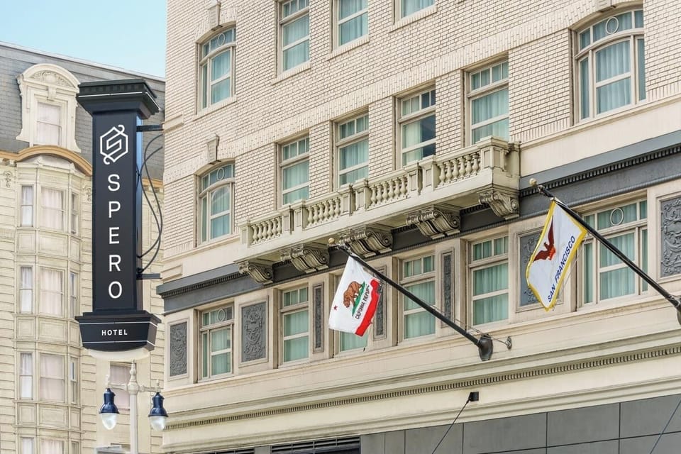 Spot the iconic façade and feel the city’s energy outside.