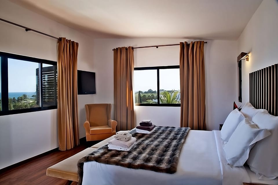 Wake up to soothing views and soft natural light.
