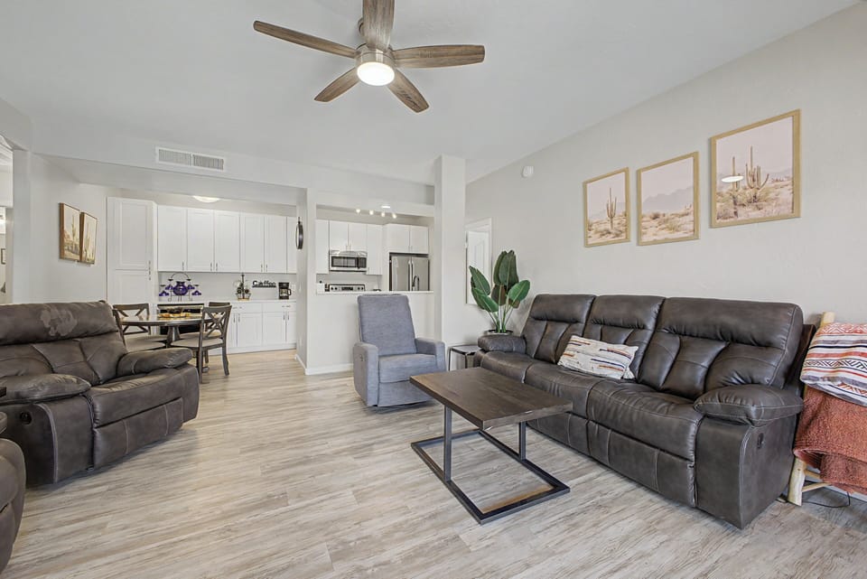 Open Concept Living Room / Dining Room / Kitchen
