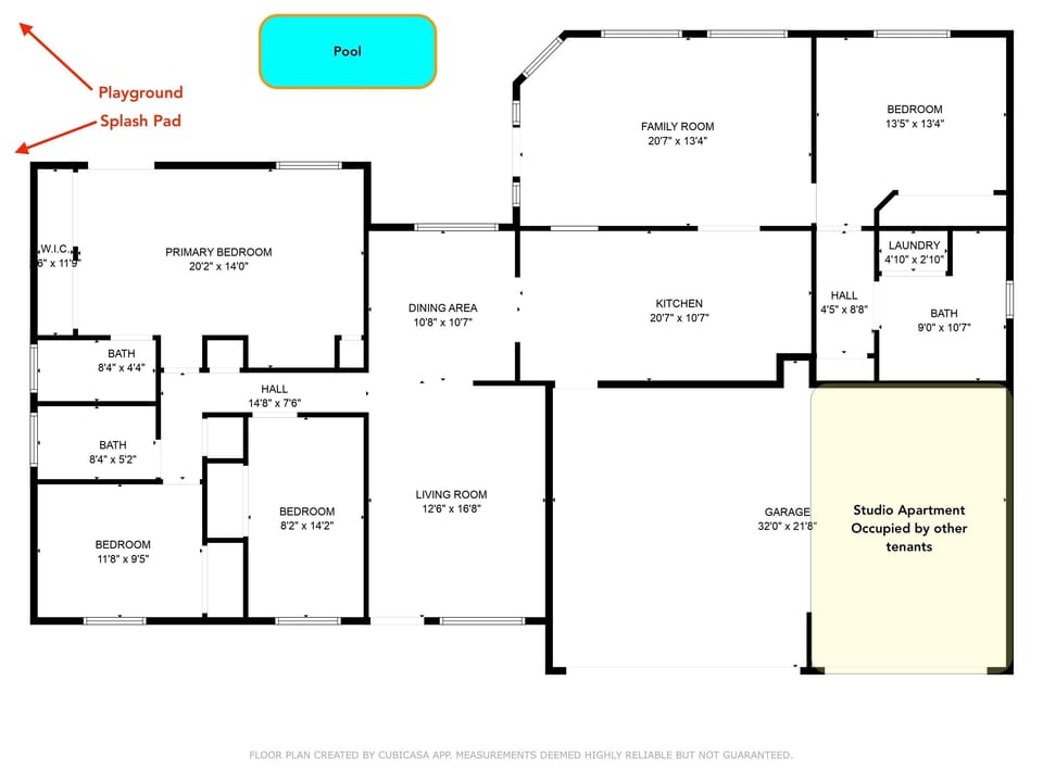 Use the floorplan to help plan your sleeping arrangements