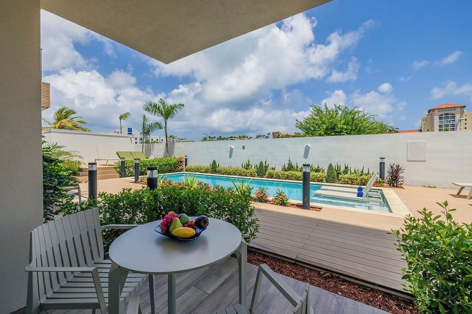 Lounge, swim, and soak up the sun. Our beautiful pool patio is your personal retreat, offering the perfect spot to relax and unwind during your stay.