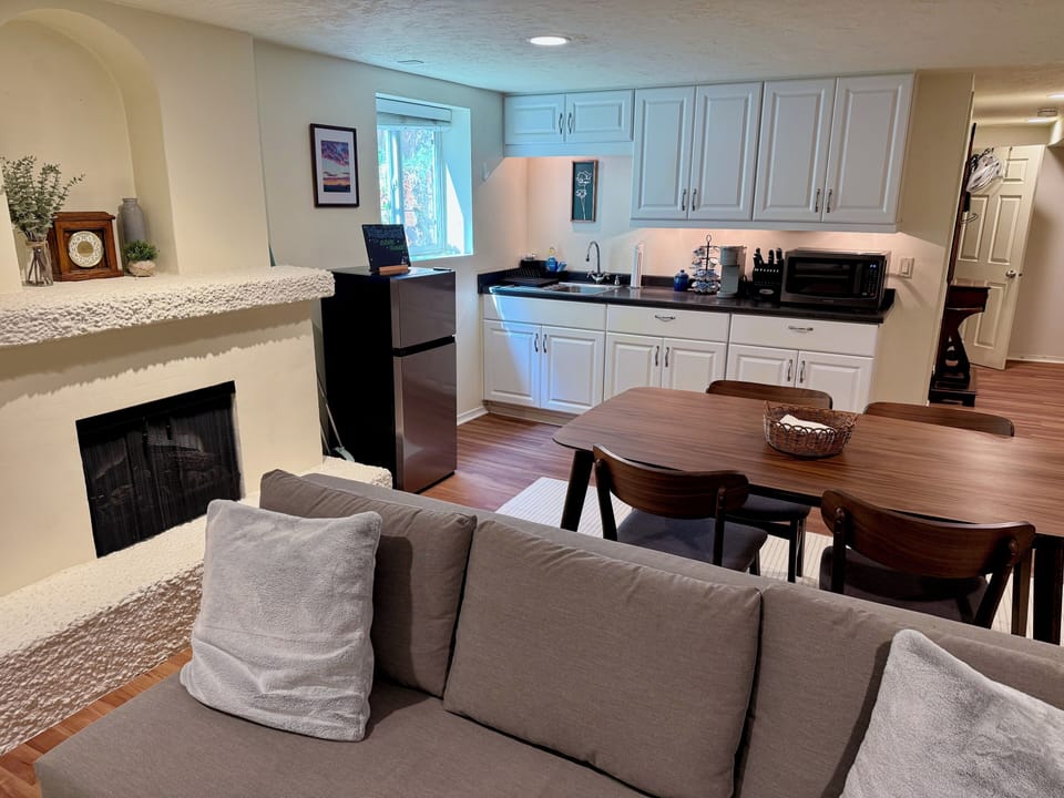 Living, Dining, and Kitchenette 