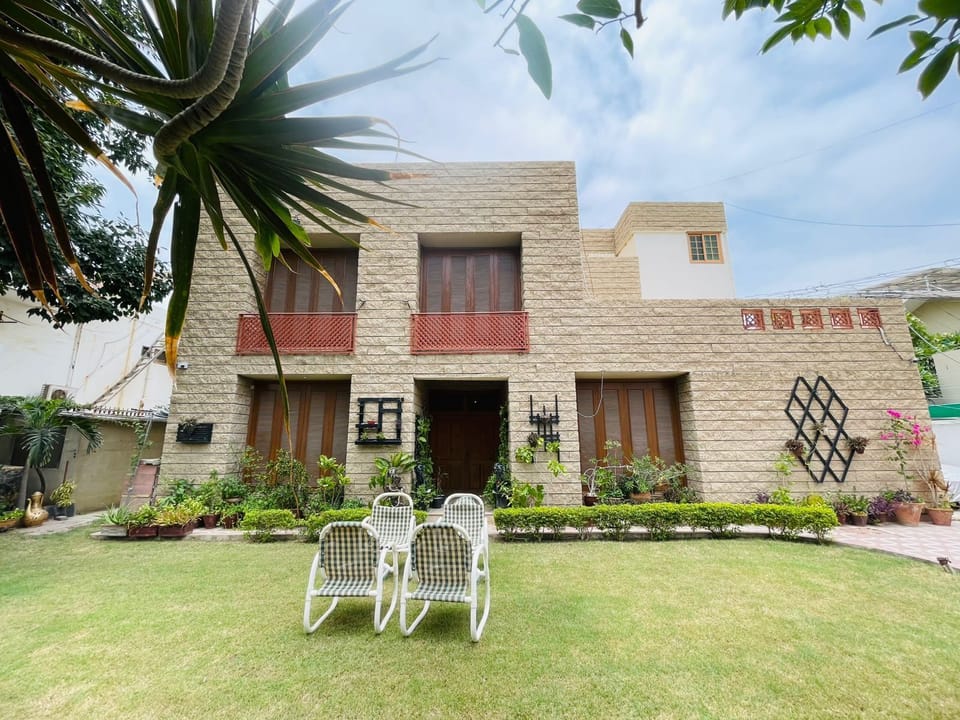 Spacious Lawn area, perfect to host events for upto 100 people