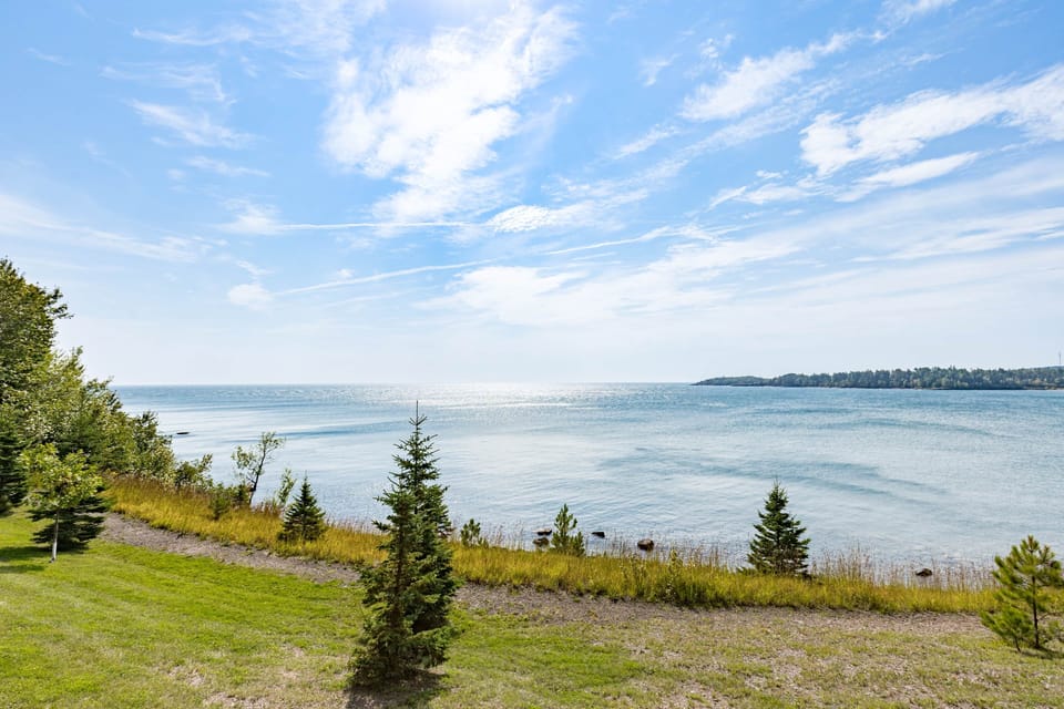 Panoramic view from the balcony