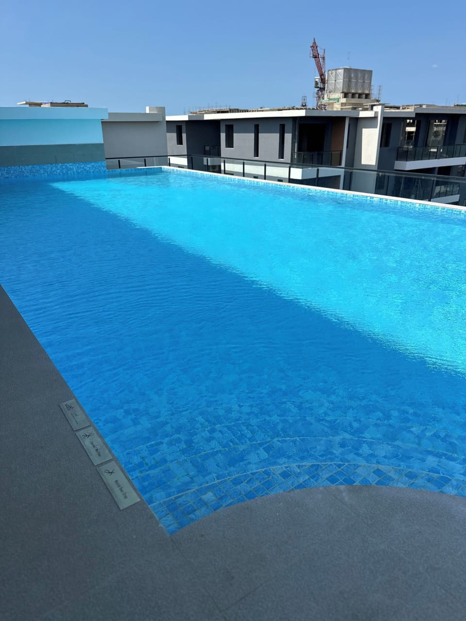 Rooftop pool