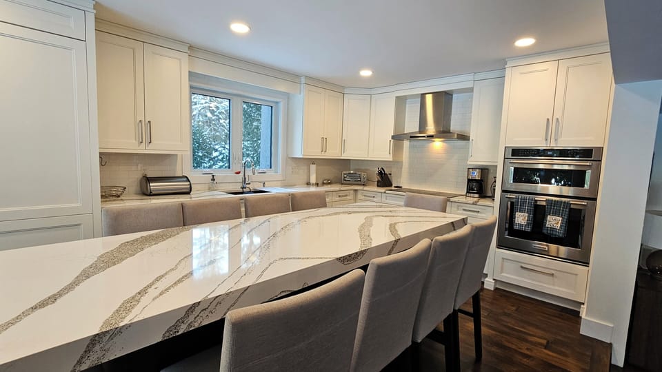 Kitchen (island seats 10)