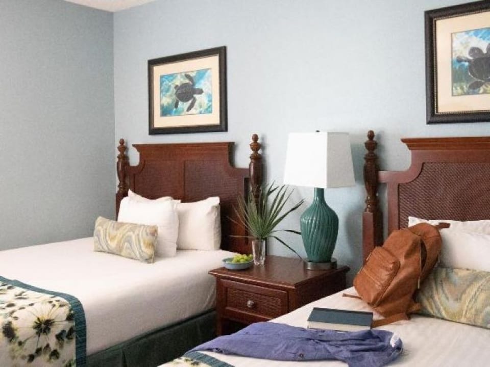 Settle into a comfy double-bedroom setup for restful nights.