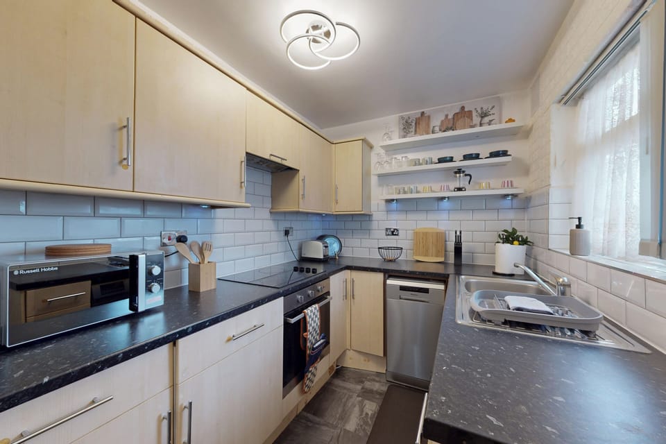Kitchen area.