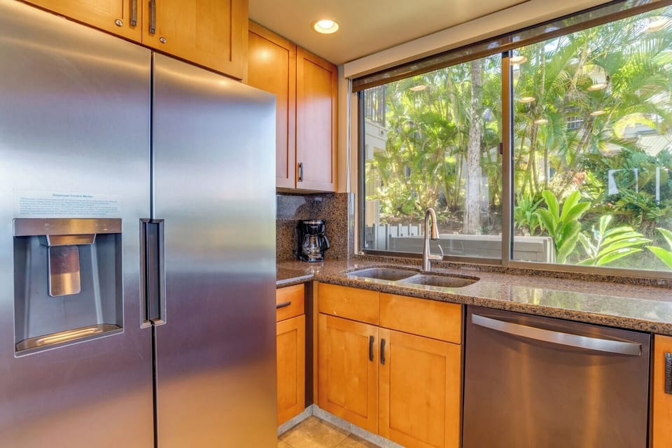 First unit fully equipped kitchen