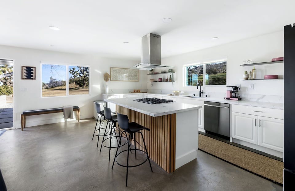 Kitchen built for a chef.