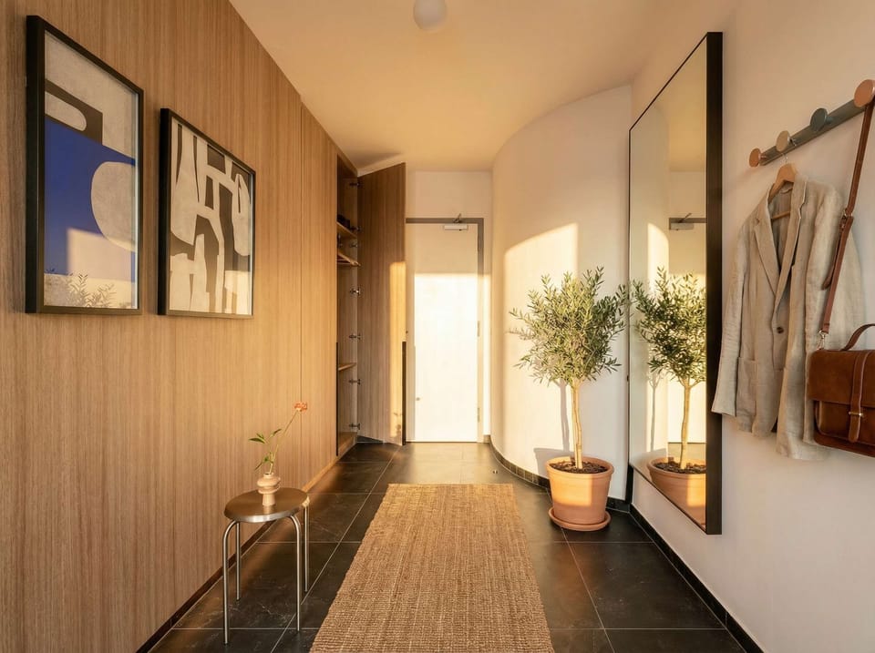 Entrance to the apartment