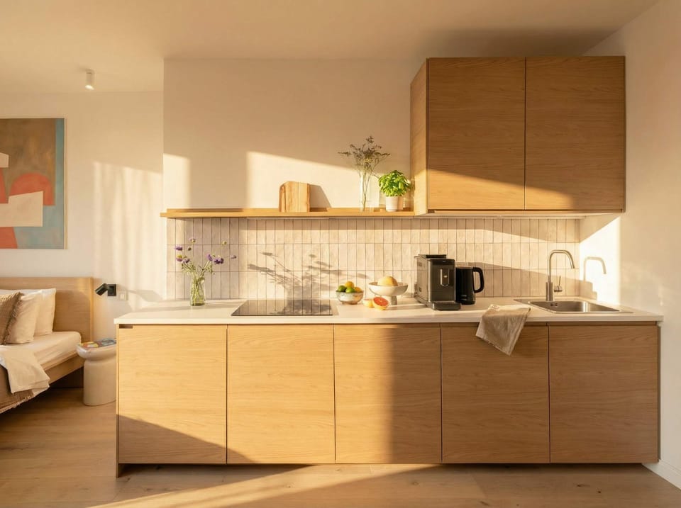 Fully equipped kitchen