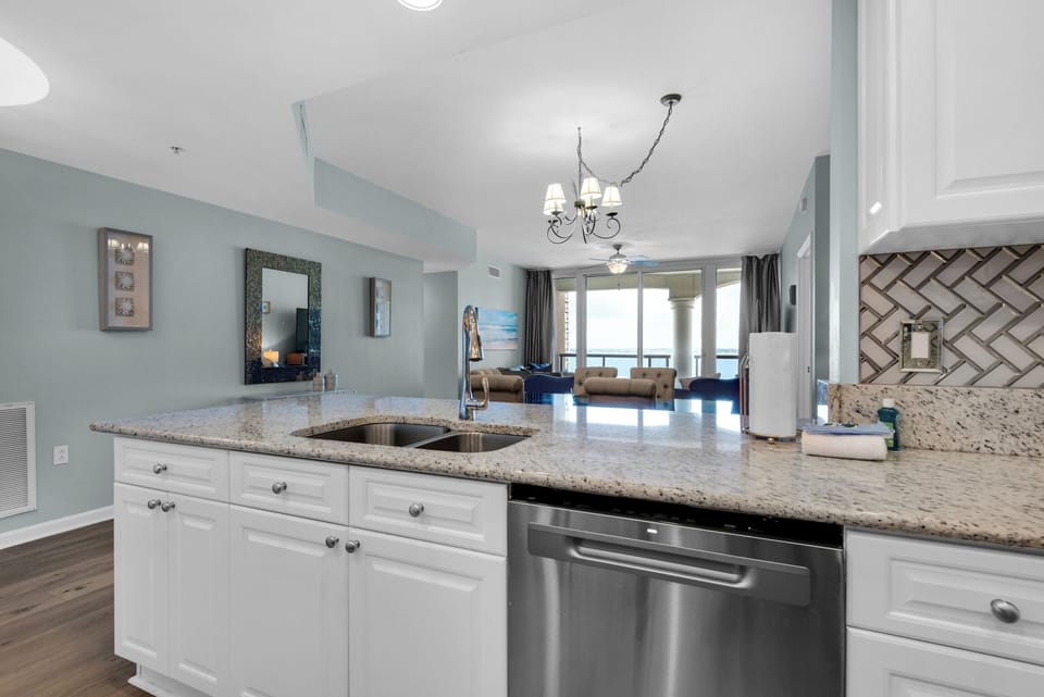 Kitchen with a view