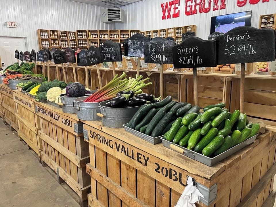 Tour local farms or shop farmers markets in Romney.