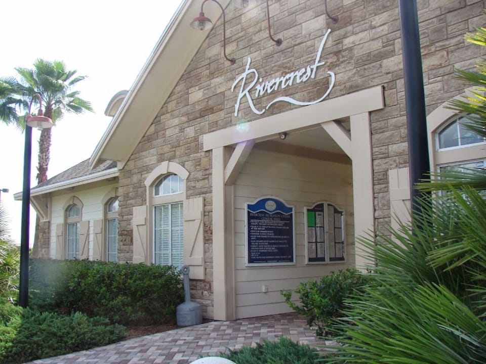 Clubhouse entrance