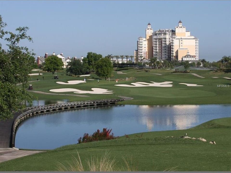 The Reunion golf resort makes for beautiful surroundings