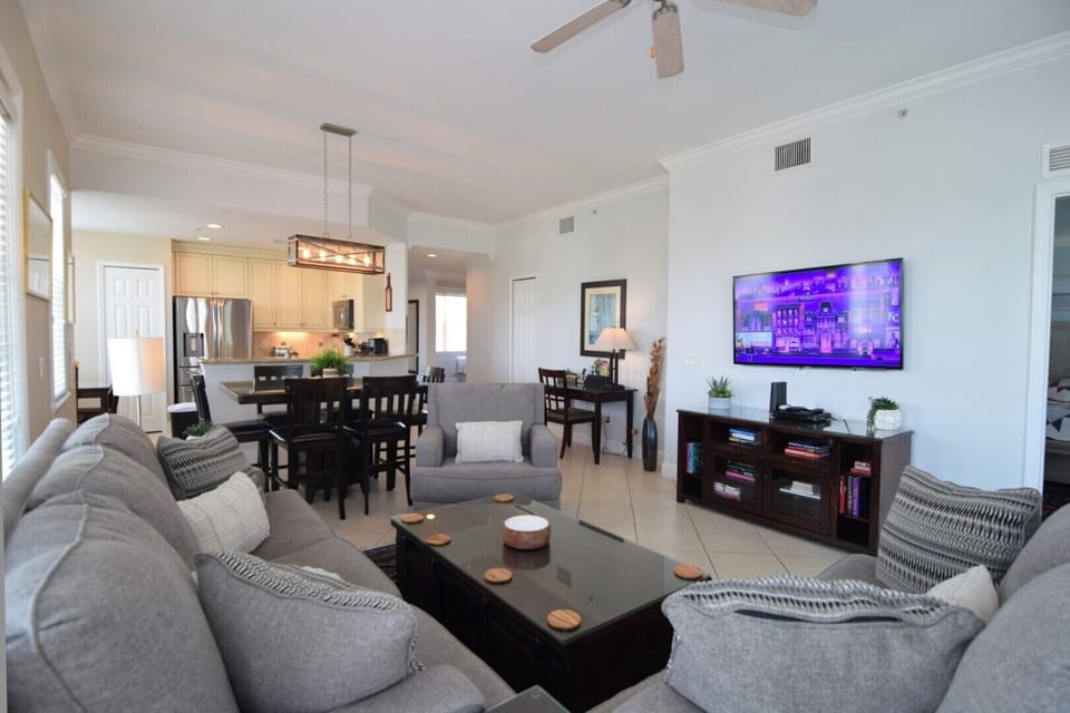 Open-plan living space