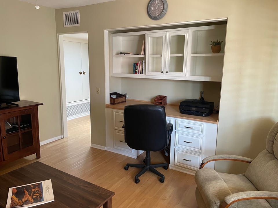 office space in case you need to get some work done