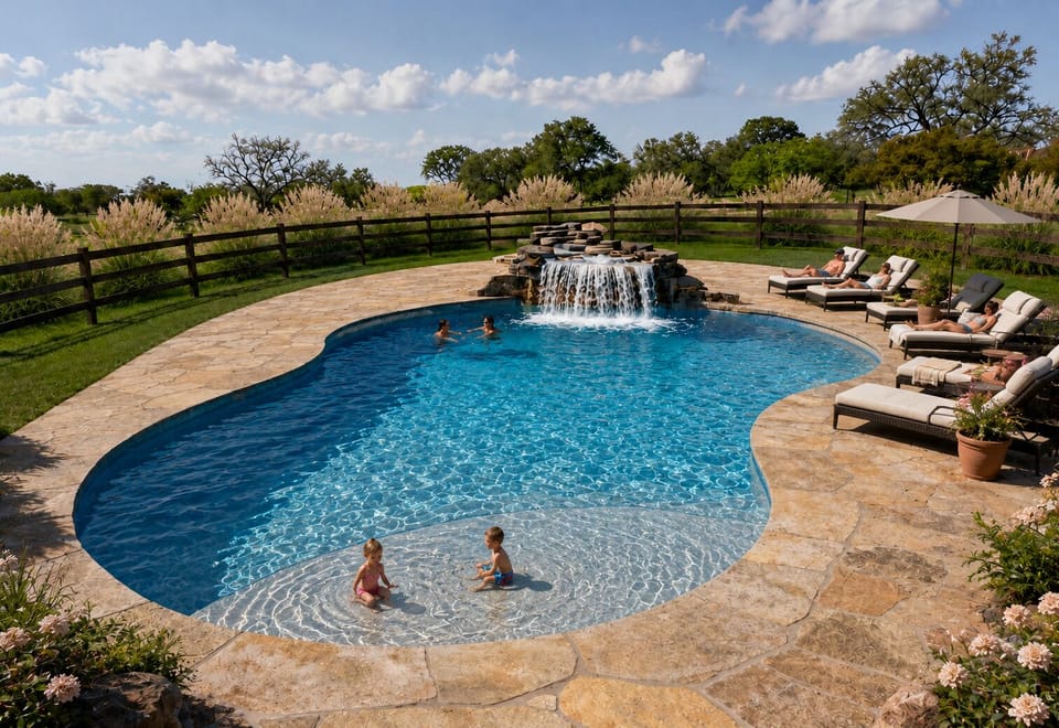Rendering of shared pool by the silos