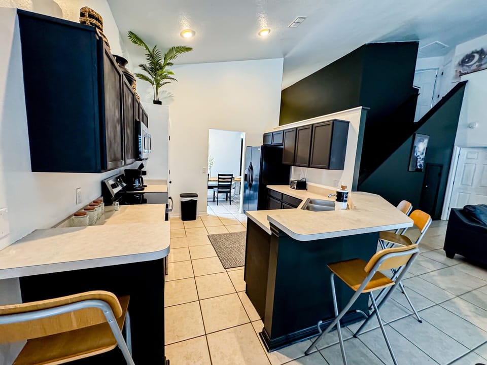 Alternate view of kitchen.