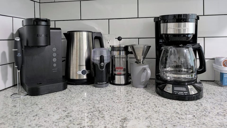 All coffee essentials.