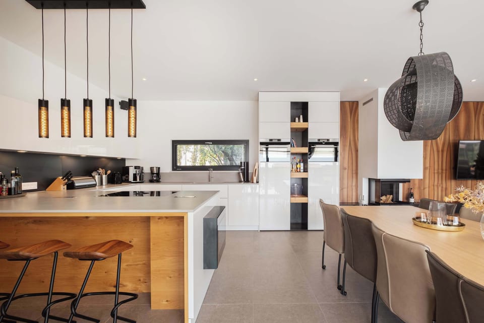 Kitchen en dining area